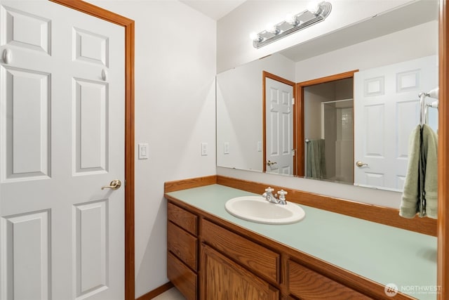 3517 Frogs Leap Ln NE, Olympia, WA 98506 - full bath featuring vanity and a shower