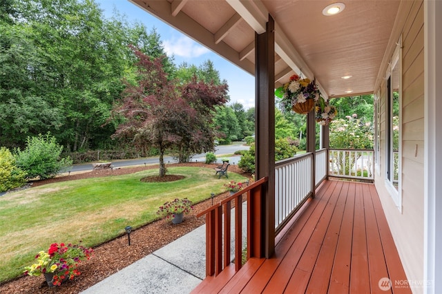 3517 Frogs Leap Ln NE, Olympia, WA 98506 - porch with a yard