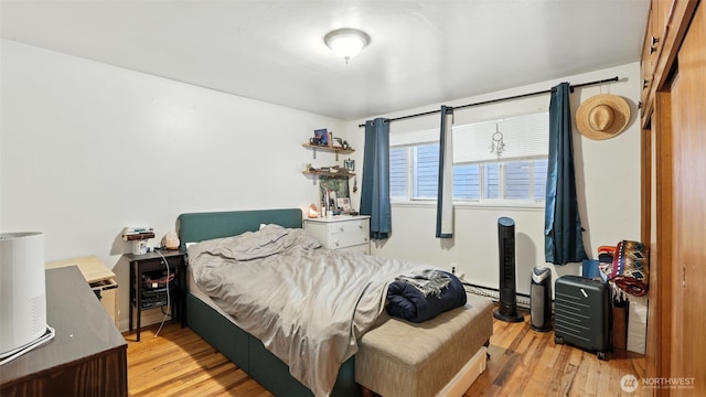 1001 1st Ave N, Seattle, WA 98109 - bedroom with light wood-style flooring