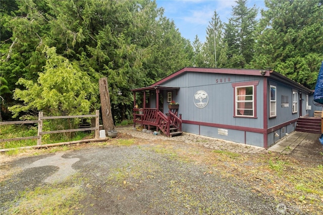 5818 Everson Goshen, Bellingham, WA 98226 - view of front of property featuring crawl space