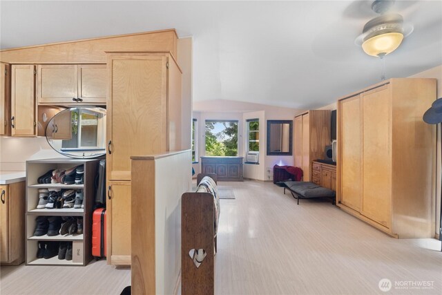 5818 Everson Goshen, Bellingham, WA 98226 - interior space featuring lofted ceiling and cooling unit