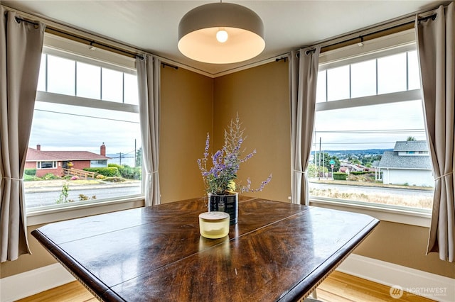 1008 W 5th St N, Port Angeles, WA 98363 - dining room with healthy amount of natural light and wood finished floors