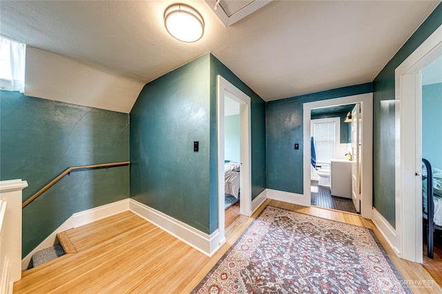 1008 W 5th St N, Port Angeles, WA 98363 - hall with wood finished floors and baseboards