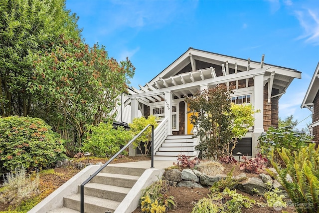 5526 34th Ave NE, Seattle, WA 98105 - view of front of house featuring stairs