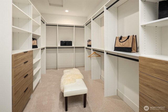 819 18th Ave W, Kirkland, WA 98033 - spacious closet with light carpet and attic access