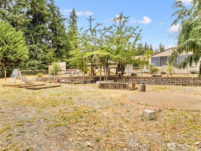 6908 254th St E, Graham, WA 98338 - view of yard