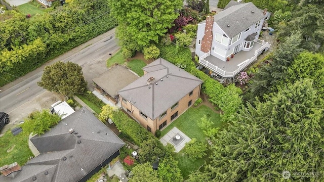 9237 24th Ave NW, Seattle, WA 98117 - aerial view of property and surrounding area