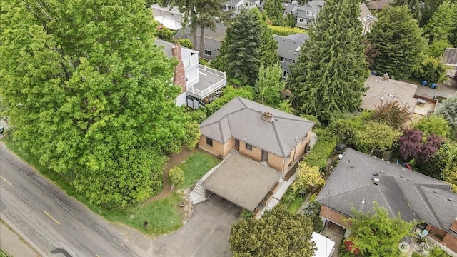 9237 24th Ave NW, Seattle, WA 98117 - aerial perspective of suburban area
