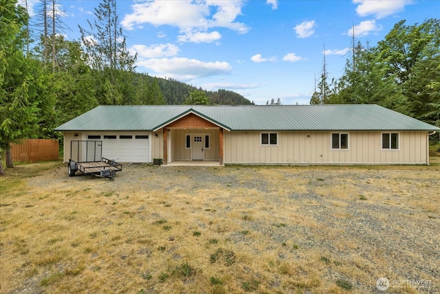 7609 Pressentin Ct, Concrete, WA 98237 - ranch-style home featuring board and batten siding and a metal roof