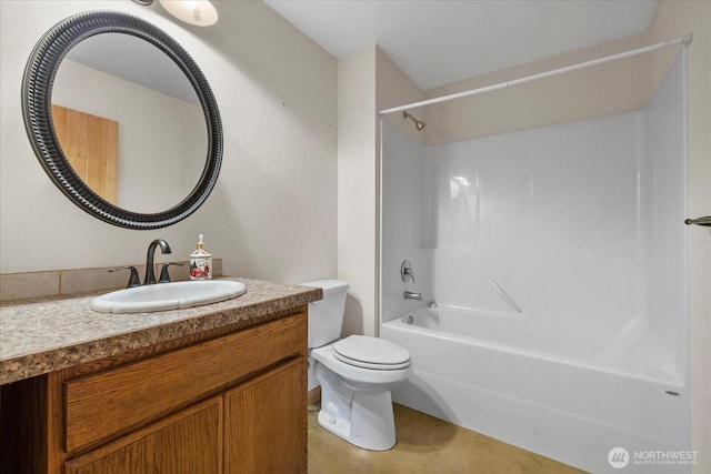 7609 Pressentin Ct, Concrete, WA 98237 - full bath with shower / tub combination and vanity