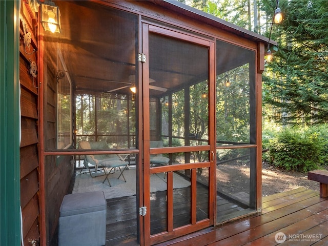 10723 105th Street Ct, Anderson Island, WA 98303 - view of wooden terrace