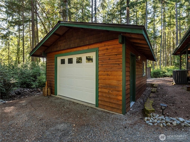 10723 105th Street Ct, Anderson Island, WA 98303 - detached garage featuring driveway