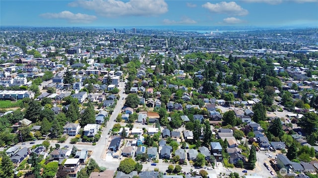 4130 Palatine Ave N, Seattle, WA 98103 - aerial view of property and surrounding area with nearby suburban area