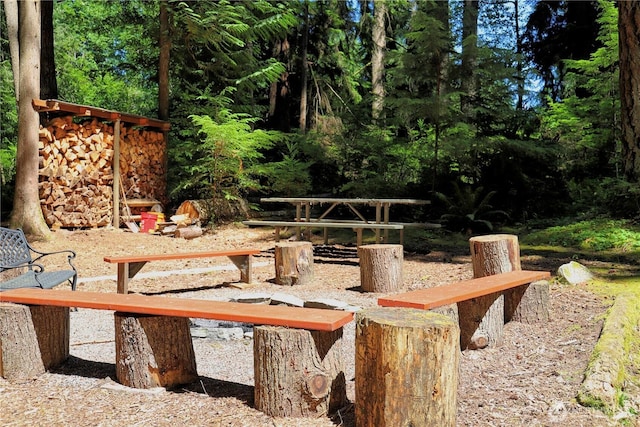 22307 E Lost Lake Rd, Snohomish, WA 98296 - view of yard with an outdoor fire pit