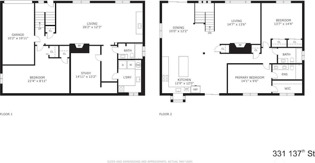 331 137th St SW, Everett, WA 98208 - view of home floor plan
