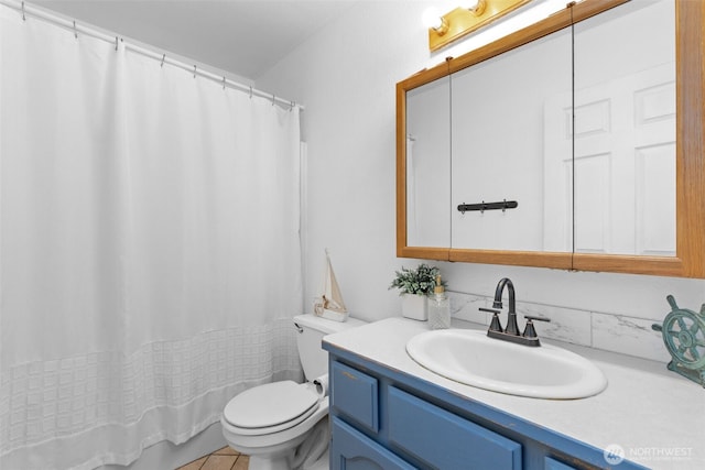 17504 Loop Ln SE, Yelm, WA 98597 - bathroom with vanity and toilet