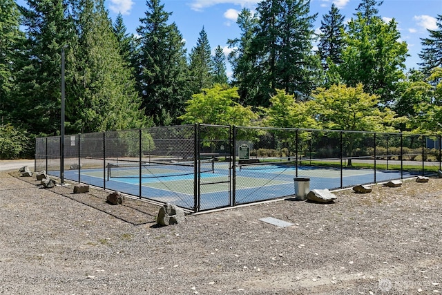 17504 Loop Ln SE, Yelm, WA 98597 - view of tennis court