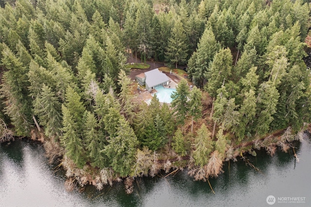17504 Loop Ln SE, Yelm, WA 98597 - aerial view of property and surrounding area with a large body of water