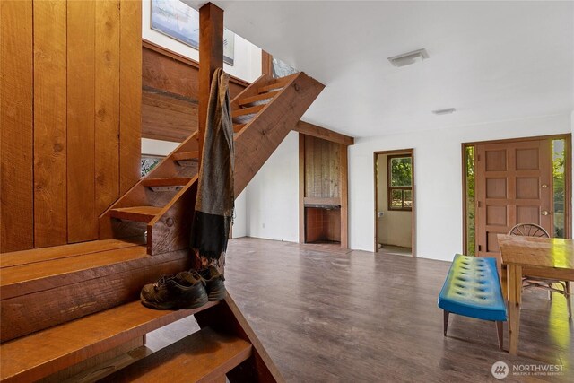 9744 Cascade Loop NE, Olympia, WA 98516 - stairway with wood finished floors