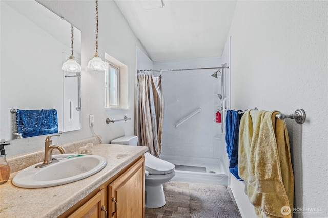 5309 NE 75th Ave, Vancouver, WA 98662 - bathroom with vanity and a shower with curtain