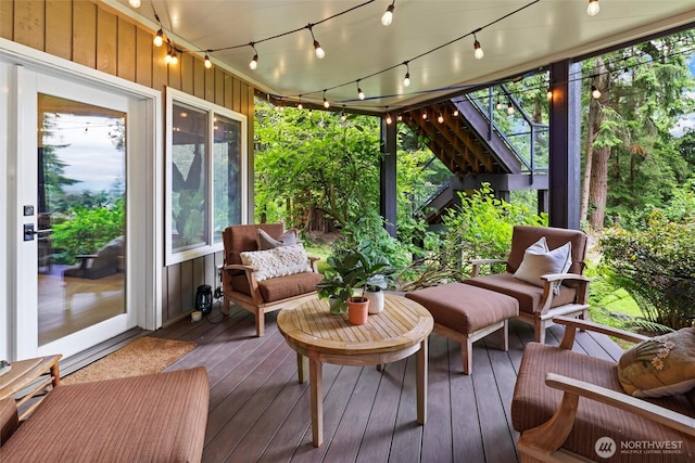 18608 SE 58th St, Issaquah, WA 98027 - view of sunroom