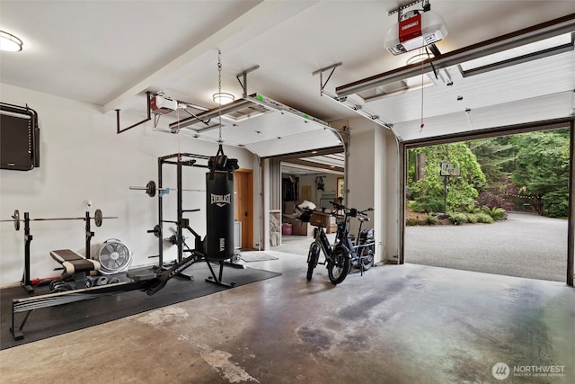18608 SE 58th St, Issaquah, WA 98027 - garage with a garage door opener