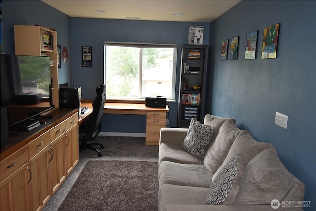 4201 Mckinley St NE, Lacey, WA 98516 - office featuring carpet flooring and baseboards
