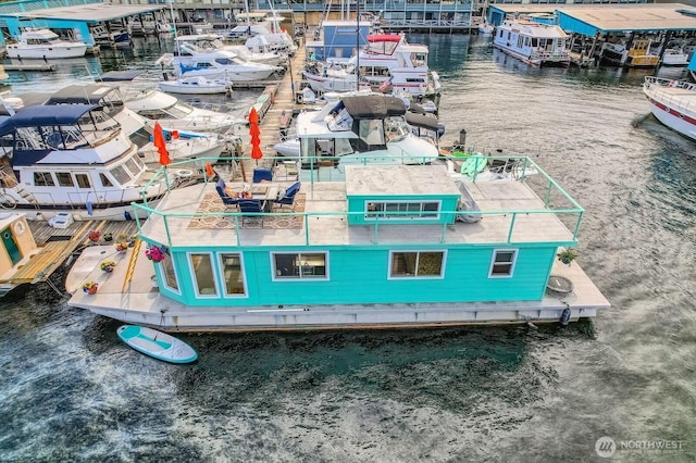 1818 Westlake Ave N Unit D-33, Seattle, WA 98109 - drone / aerial view of a large body of water