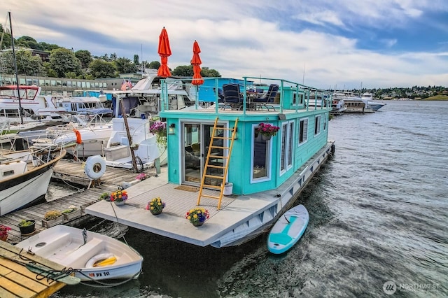 1818 Westlake Ave N Unit D-33, Seattle, WA 98109 - dock featuring a water view
