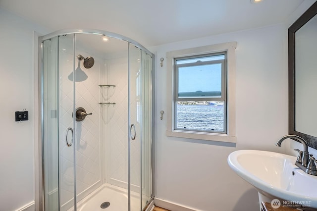 1818 Westlake Ave N Unit D-33, Seattle, WA 98109 - bathroom featuring a stall shower