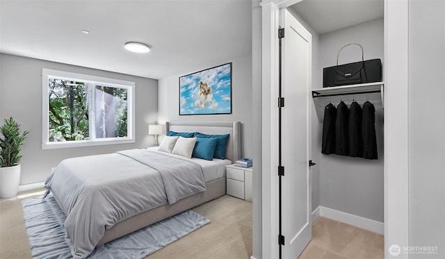 1542 213th Ct NE, Sammamish, WA 98074 - bedroom featuring light carpet and baseboards