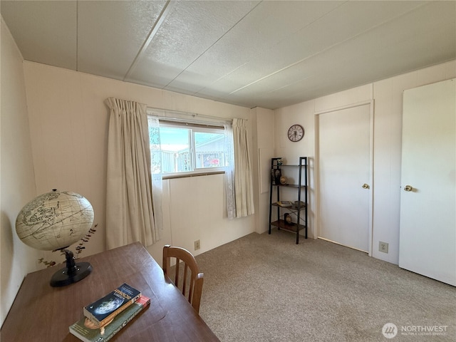 1200 Lincoln St Unit 418, Bellingham, WA 98229 - office area featuring carpet and a textured ceiling