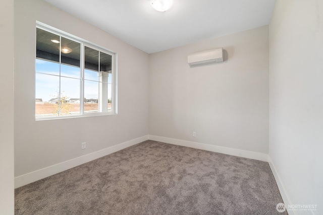5819 S Sherri Lea Rd, Spokane, WA 99224 - unfurnished room with a wall mounted AC and carpet