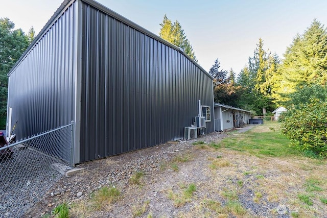 636 Nevil Rd, Winlock, WA 98596 - view of side of property featuring a central AC unit