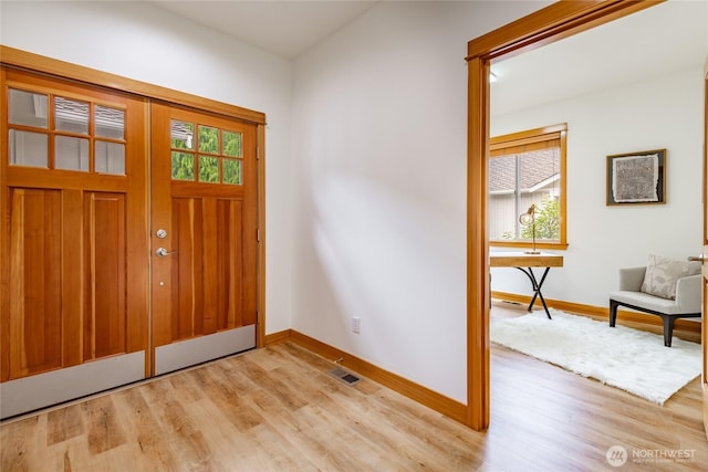 9002 Gleneagle Dr, Blaine, WA 98230 - foyer featuring light wood finished floors and baseboards
