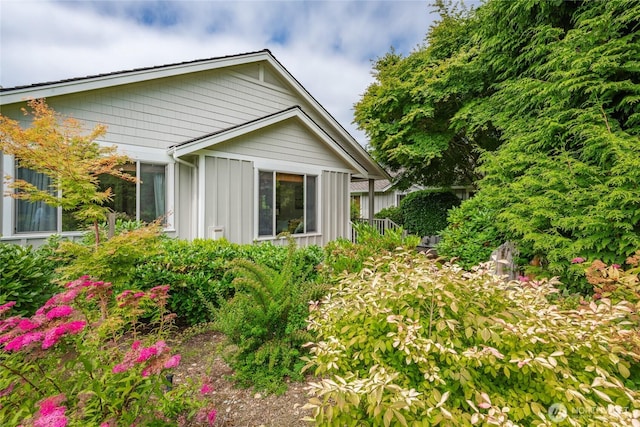 9002 Gleneagle Dr, Blaine, WA 98230 - view of side of property with board and batten siding