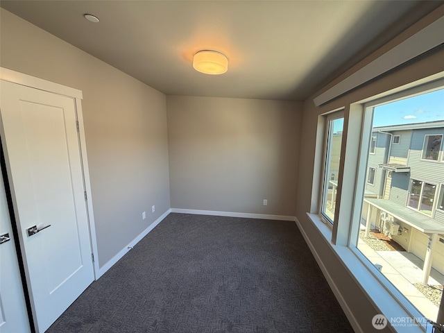 664 LOT25 W Kline Rd, Bellingham, WA 98226 - unfurnished room with dark colored carpet and baseboards