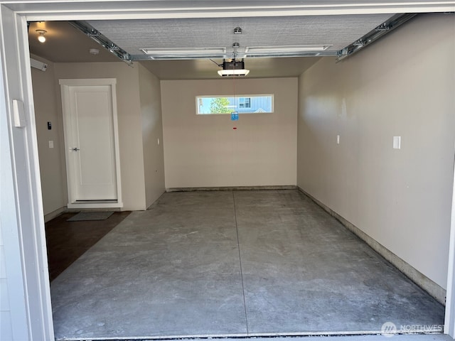 664 LOT25 W Kline Rd, Bellingham, WA 98226 - garage featuring a garage door opener