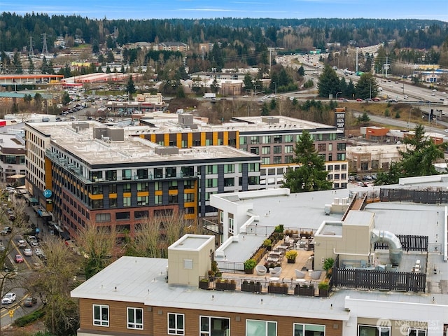11903 NE 128th St Unit 205, Kirkland, WA 98034 - drone / aerial view