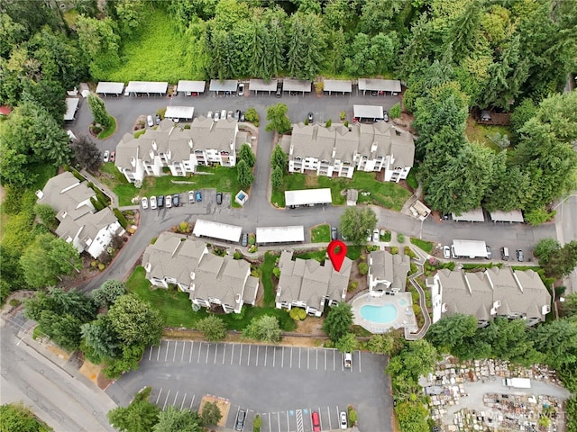 5000 Lake Washington Blvd NE Unit B201, Renton, WA 98056 - aerial view of property's location featuring nearby suburban area