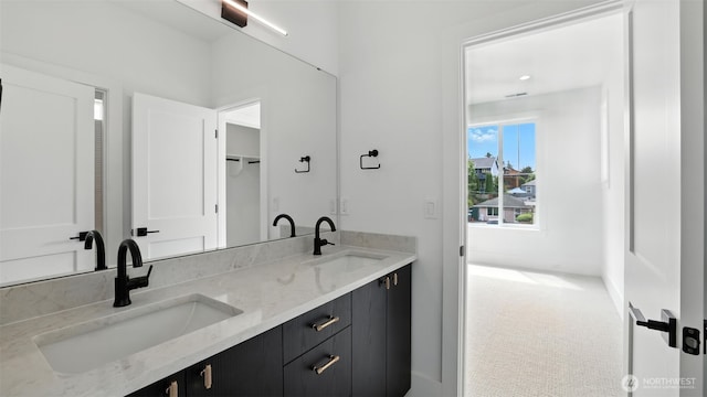 1118 N 34th St, Renton, WA 98056 - bathroom featuring double vanity and a closet