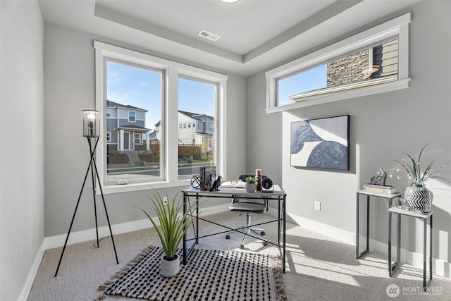 20851 156th St E, Bonney Lake, WA 98391 - home office with carpet floors and baseboards