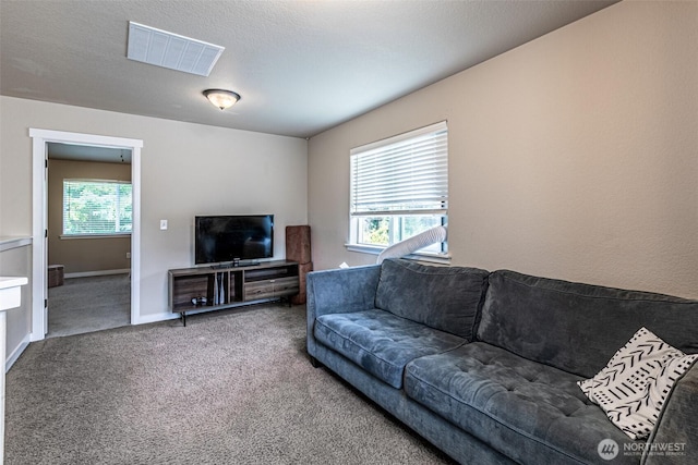 5003 Madison Heights Ct SE, Olympia, WA 98501 - living room with carpet and baseboards