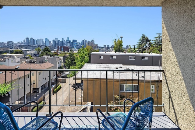 1234 Taylor Ave N Unit 401, Seattle, WA 98109 - balcony with a view of skyline