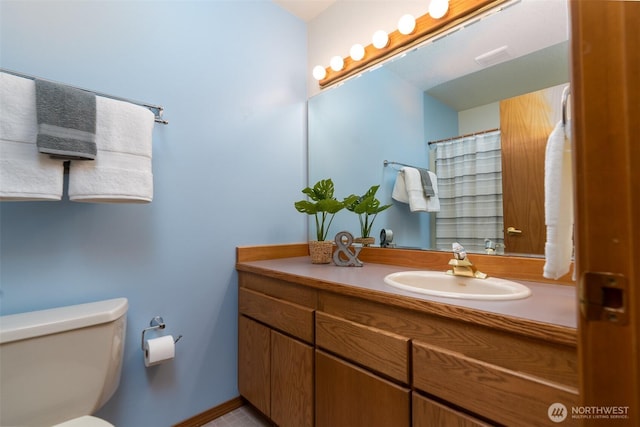 2327 31st Ave NW, Olympia, WA 98502 - full bathroom featuring vanity and toilet