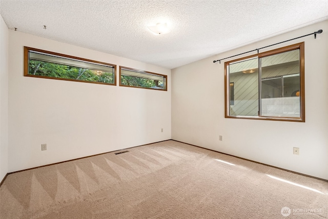 5415 Johnson Point Rd NE, Olympia, WA 98516 - unfurnished room with carpet and a textured ceiling