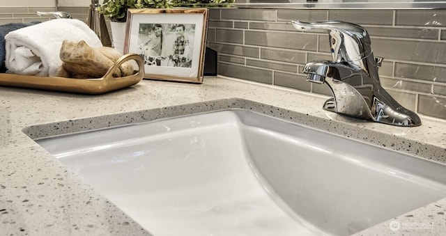 28003 74th Ave NW Unit 33, Stanwood, WA 98292 - bathroom view of a sink and tasteful backsplash