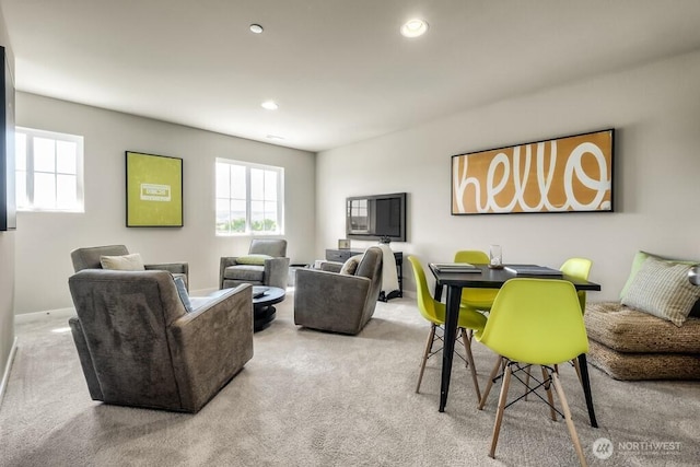 28003 74th Ave NW Unit 33, Stanwood, WA 98292 - carpeted living area with healthy amount of natural light and recessed lighting