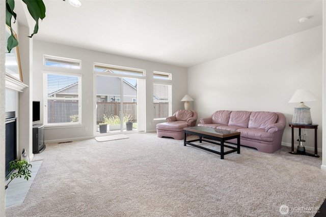 9647 6th Way SE, Lacey, WA 98513 - living room with carpet and baseboards
