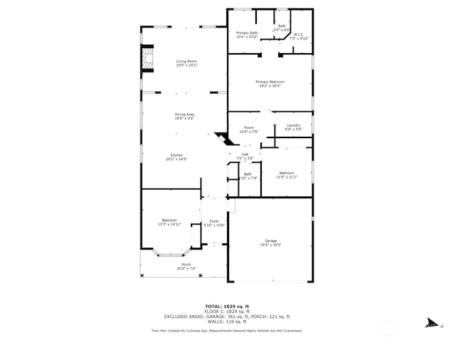 9647 6th Way SE, Lacey, WA 98513 - view of floor plan / room layout